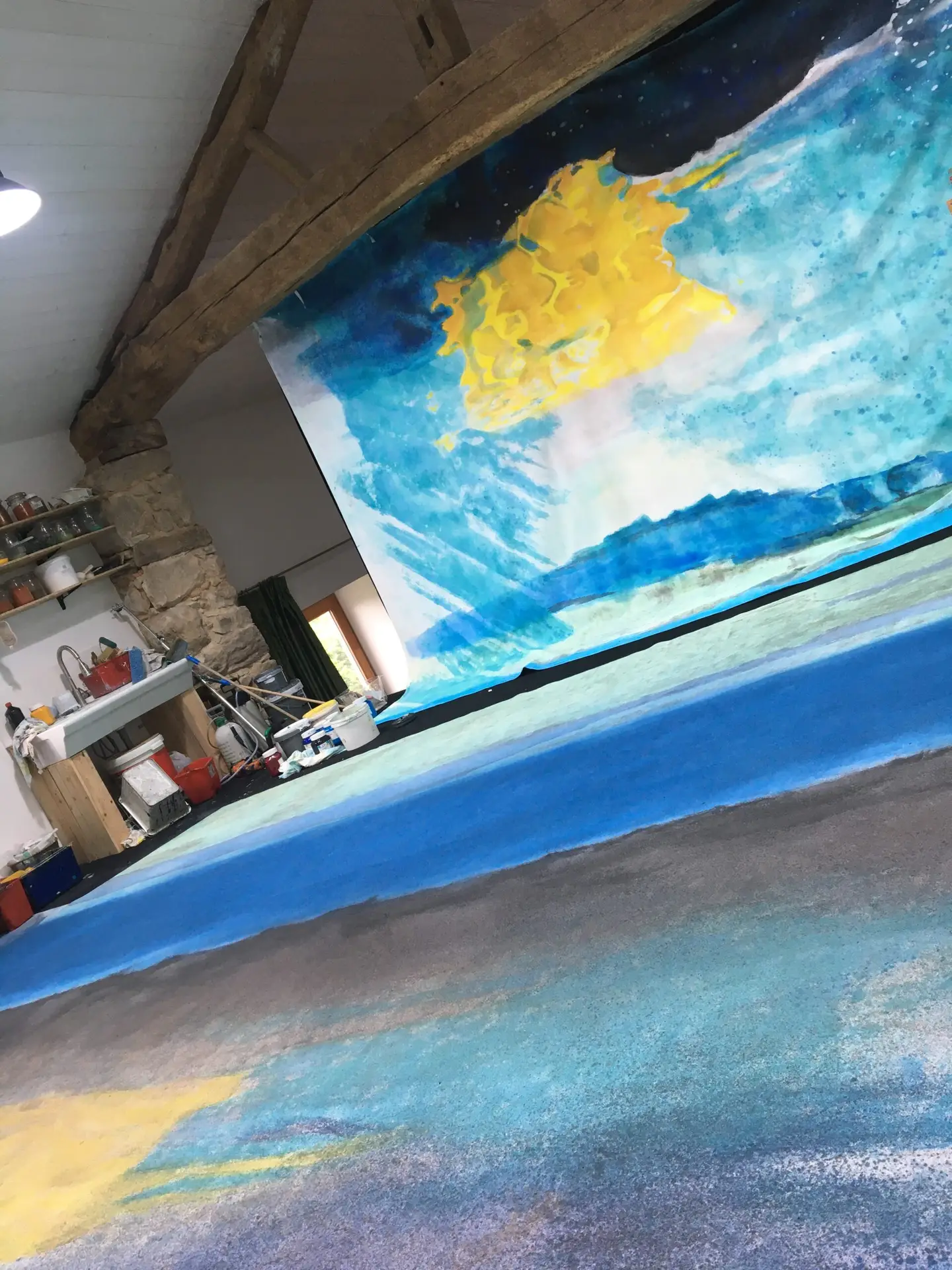 La Prière du hamster - scénographie S. Laval